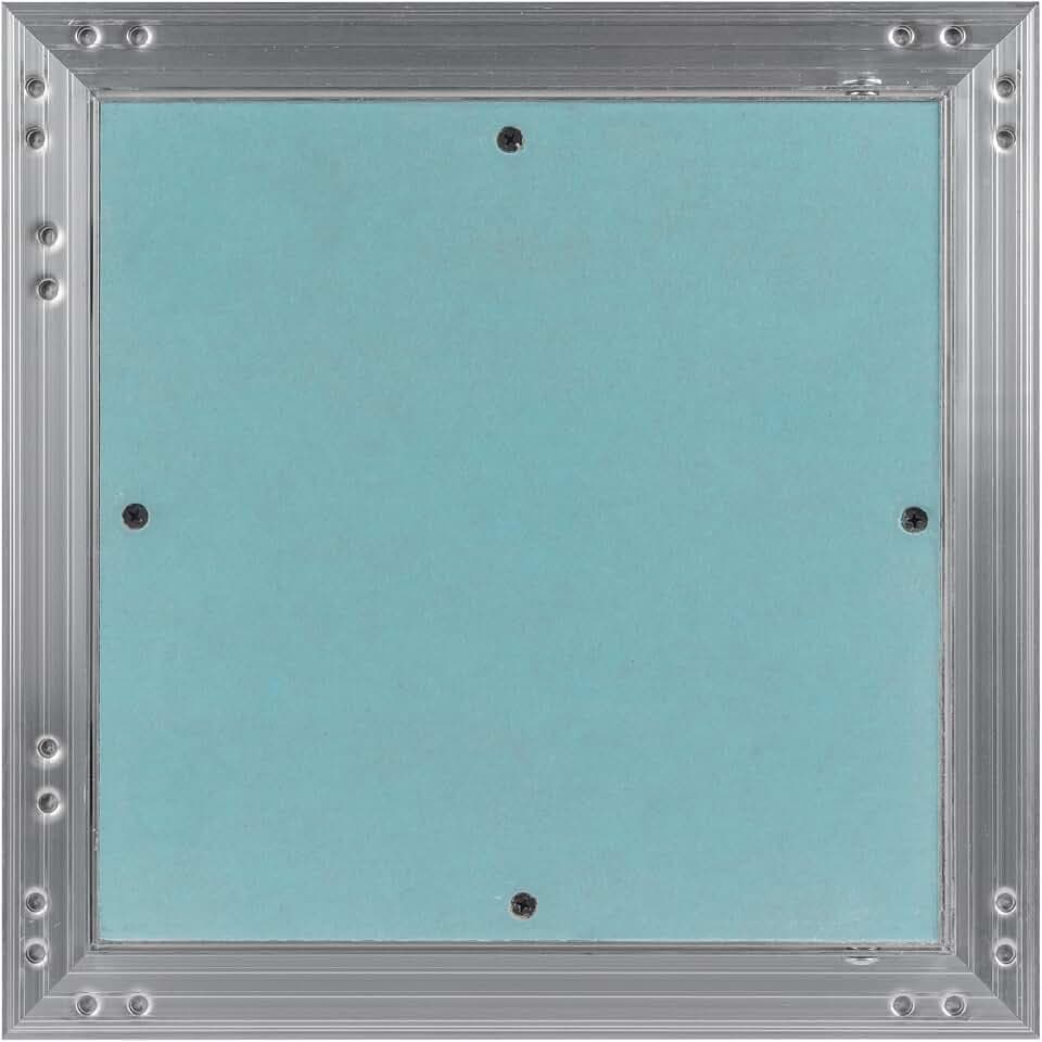 10" x 10" Drywall Access Panel – Aluminum Frame Gypsum Hatch Access Panel for Drywall - Ceiling Inspection Door – Wall Access Panel for Plumbing, Electrical, Utility & Ventilation Access