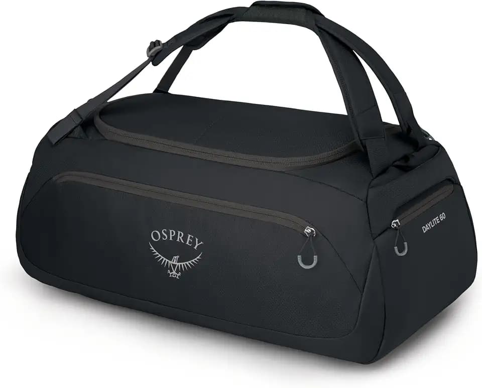 Osprey Daylite 60L Duffel Backpack, Black OS