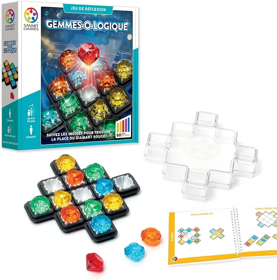 SmartGames Gemmes-O-Logique – Denkspiel