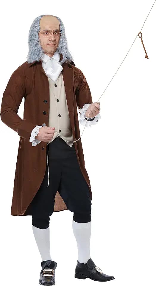 California Costumes Adult Benjamin Franklin Costume