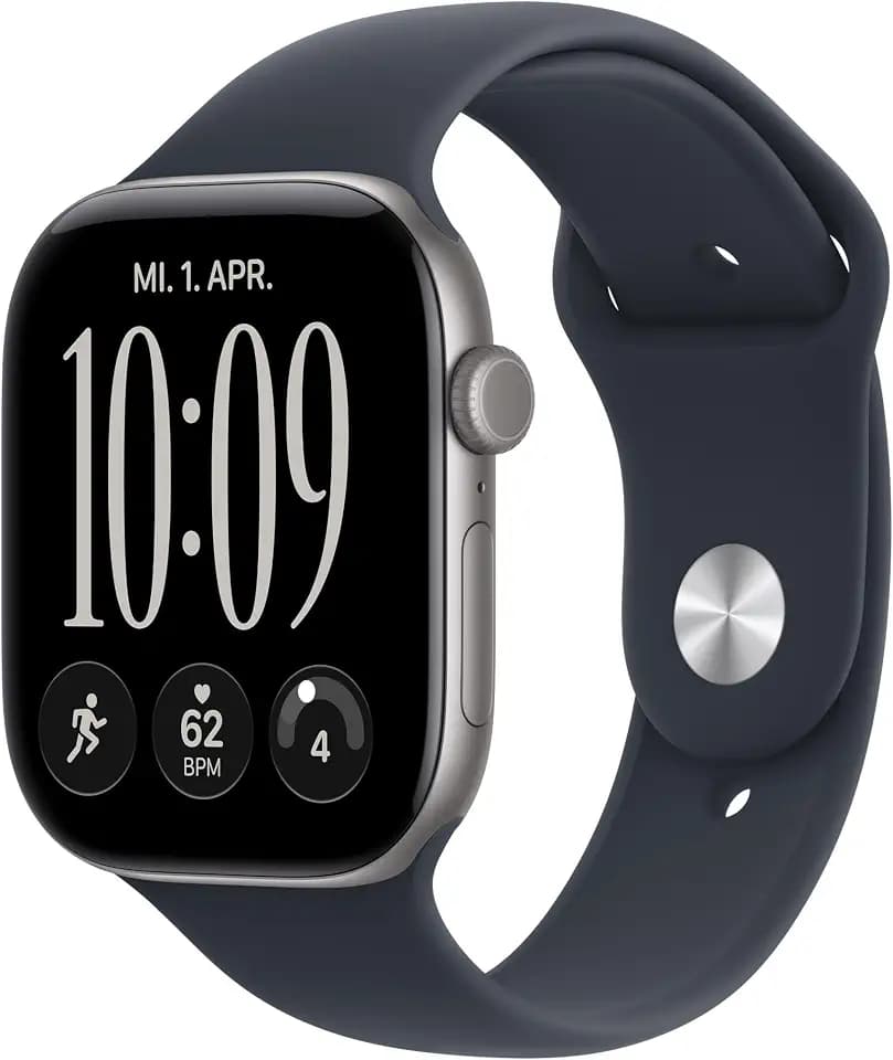Apple Watch Series 12 GPS, 46 mm Aluminiumgehäuse Space Grau