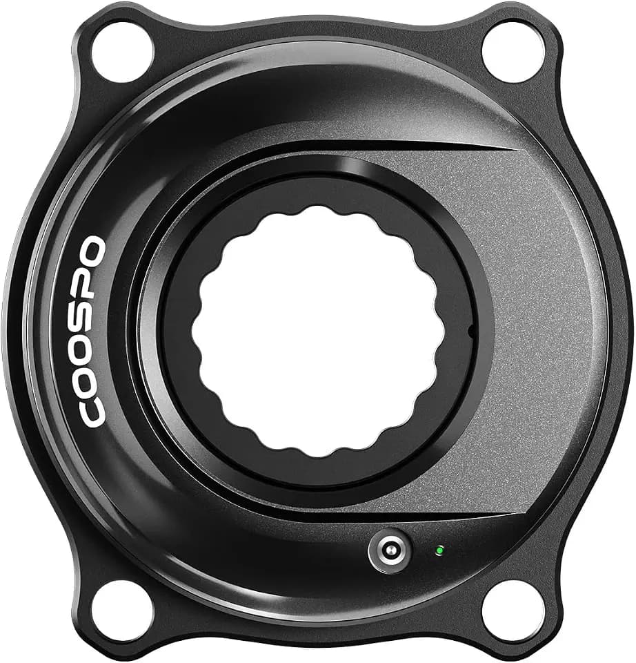 CooSpo Power Meter Crankset S10, 160-172.5MM, BLE/ANT+ Cycling Power Meter for Easton 110 BCD 4-Bolt,±1% Accuracy Wattage/Cadence Data Tracking, 300H Battery for Indoor/Outdoor Cycling