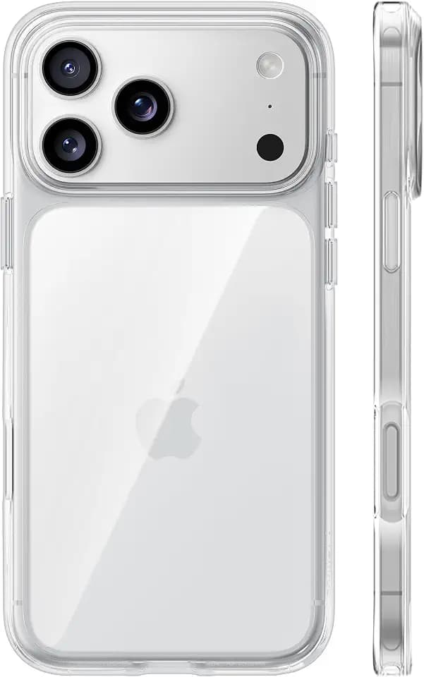 TORRAS for iPhone 17 Pro Case Crystal Clear, Upgraded Anti-Yellowing, 6.3''