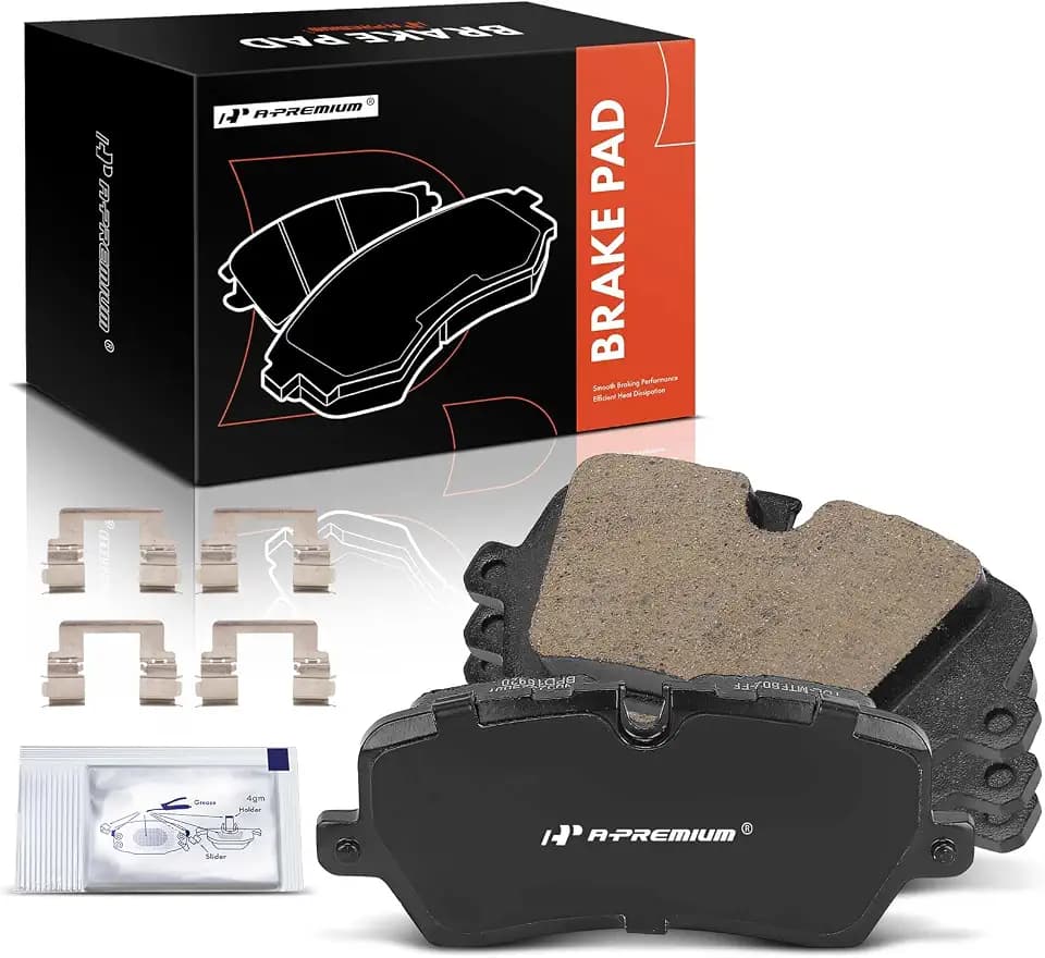 A-Premium Rear Ceramic Brake Pads Compatible with Land Rover