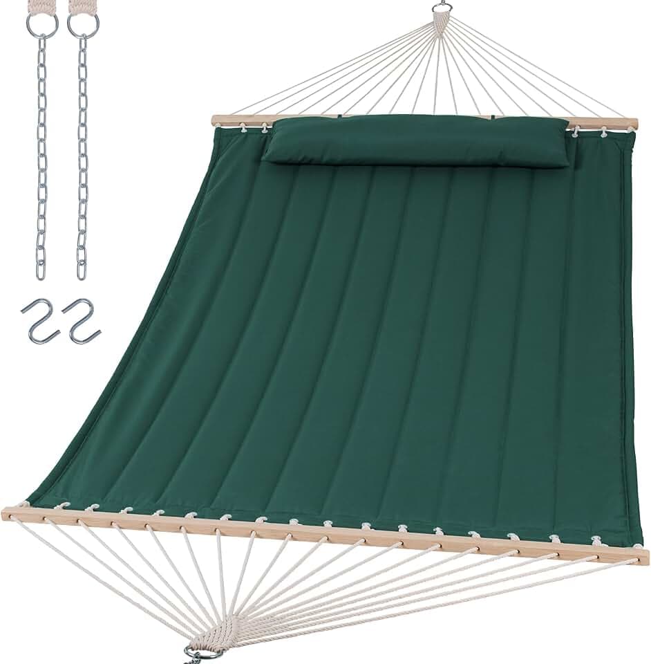 SUNCREAT Replacement Hammock for Stand, 475 lbs Capacity, Dark Green