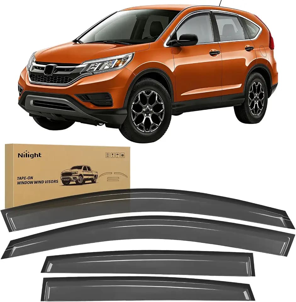 Nilight Window Visors for Honda CR-V 2012 2013 2014 2015 2016