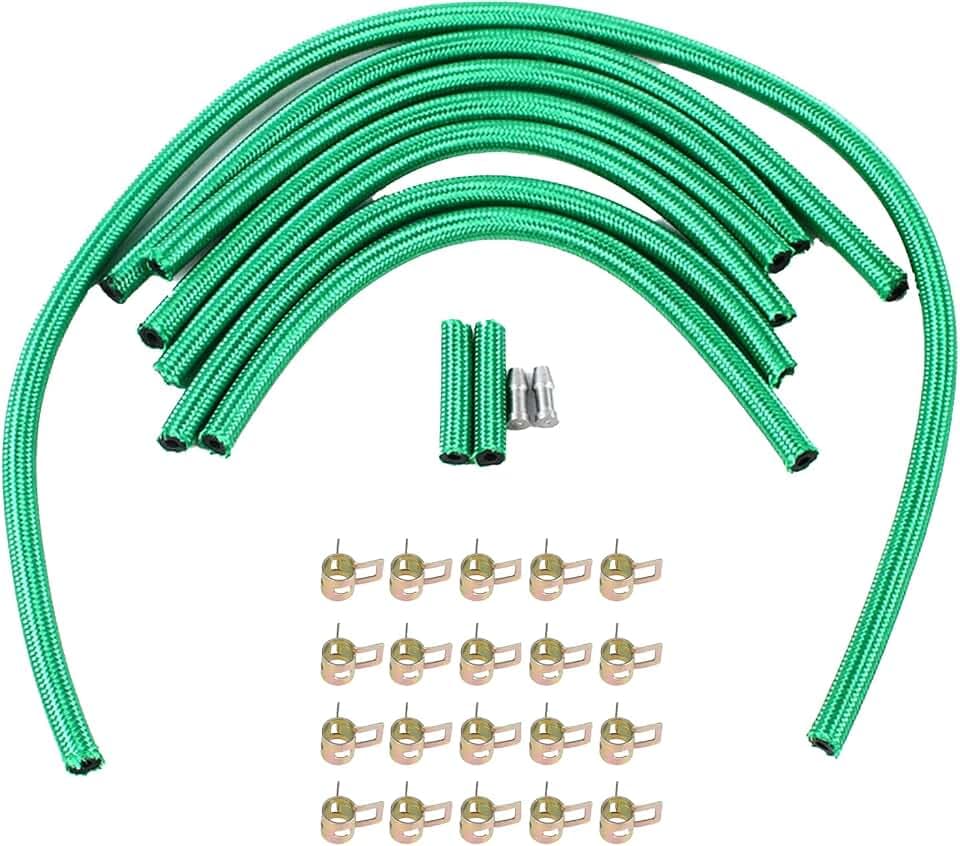Fuel Injector Diesel Fuel Injector Return Line Kit for GM 6.2L 6.5L, Replace GM19001-VT, U19001-VT Diesel Injector Return Line