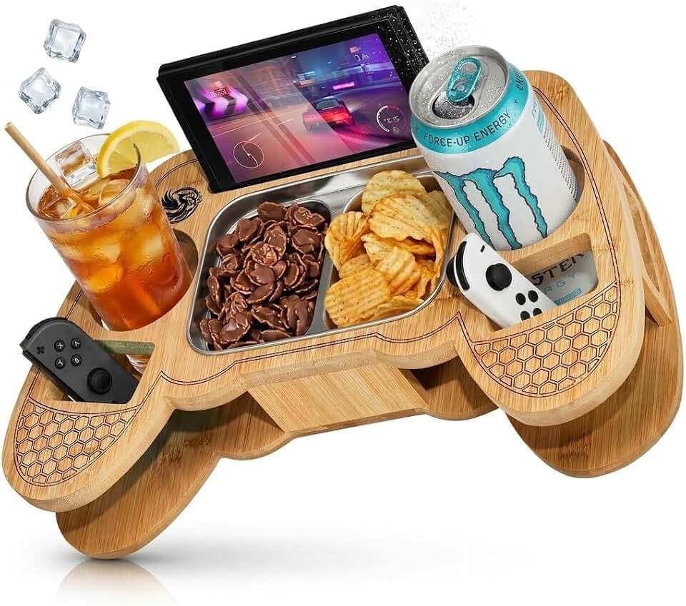SnackPad – Couchbar für Gamer im Controller-Design