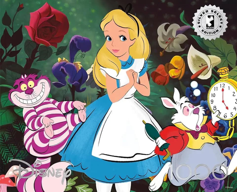 Buffalo Games - Disney - Alice and Friends - 1000 Piece Puzzle