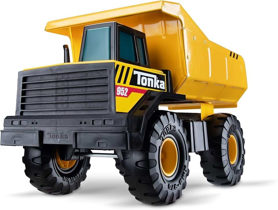 Steel Classics Riesen-Muldenkipper, Tonka, Konstruktionsspielzeug, Spielzeugfahrzeug für kreatives Spielen, großer Muldenkipper, Geschenk für Jungen und Mädchen, für Kinder ab 3 Jahren