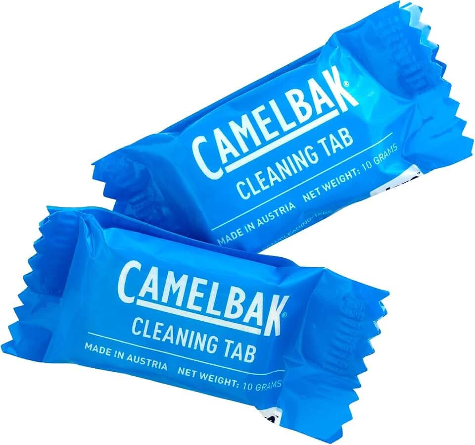 CamelBak Cleaning Tablets, Taste and Odor‑Removing Tablets for Hydration Reservoirs and Water Bottles, 8‑Pack
