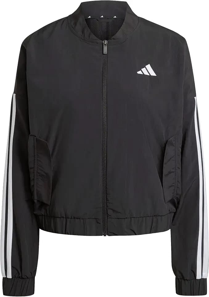 adidas Damen ESSENTIALS 3-STRIPES LIFESTYLE WOVEN BOMBER JACKET