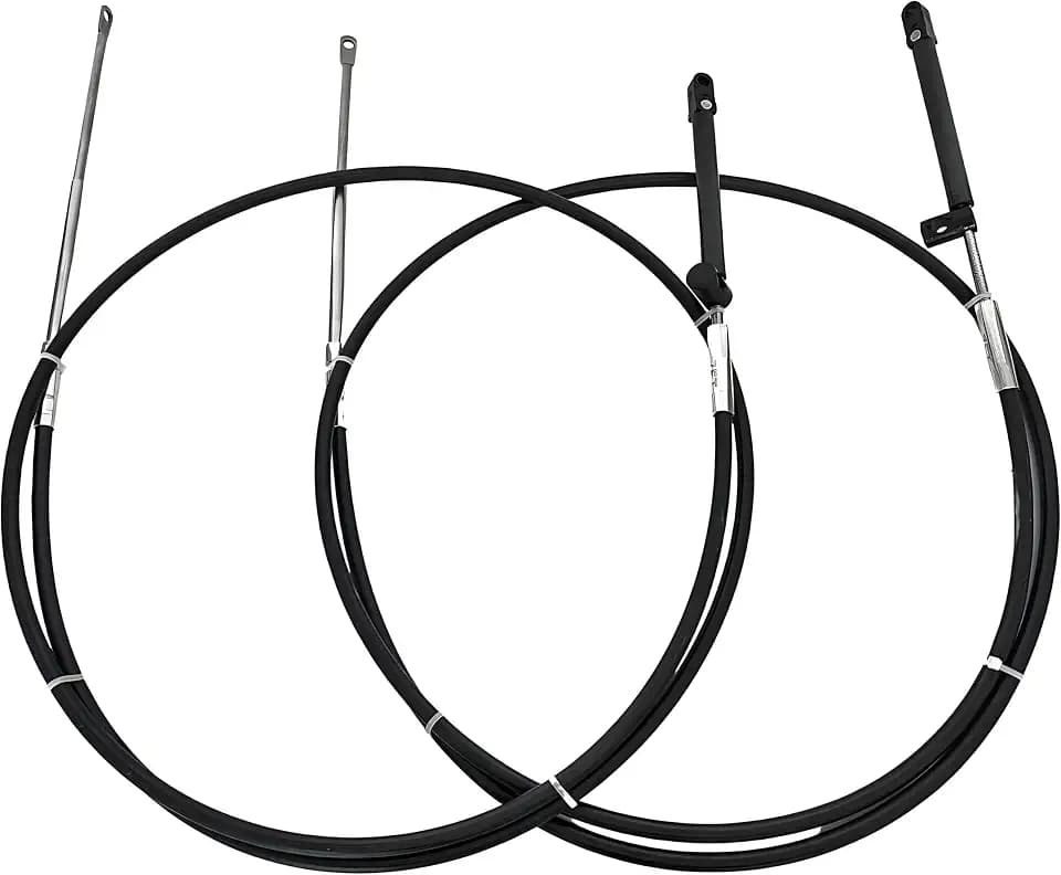 2Pcs GEN II Control Cable 16FT Replace CC18916 Fits For Mercury Mariner Outboard Engine