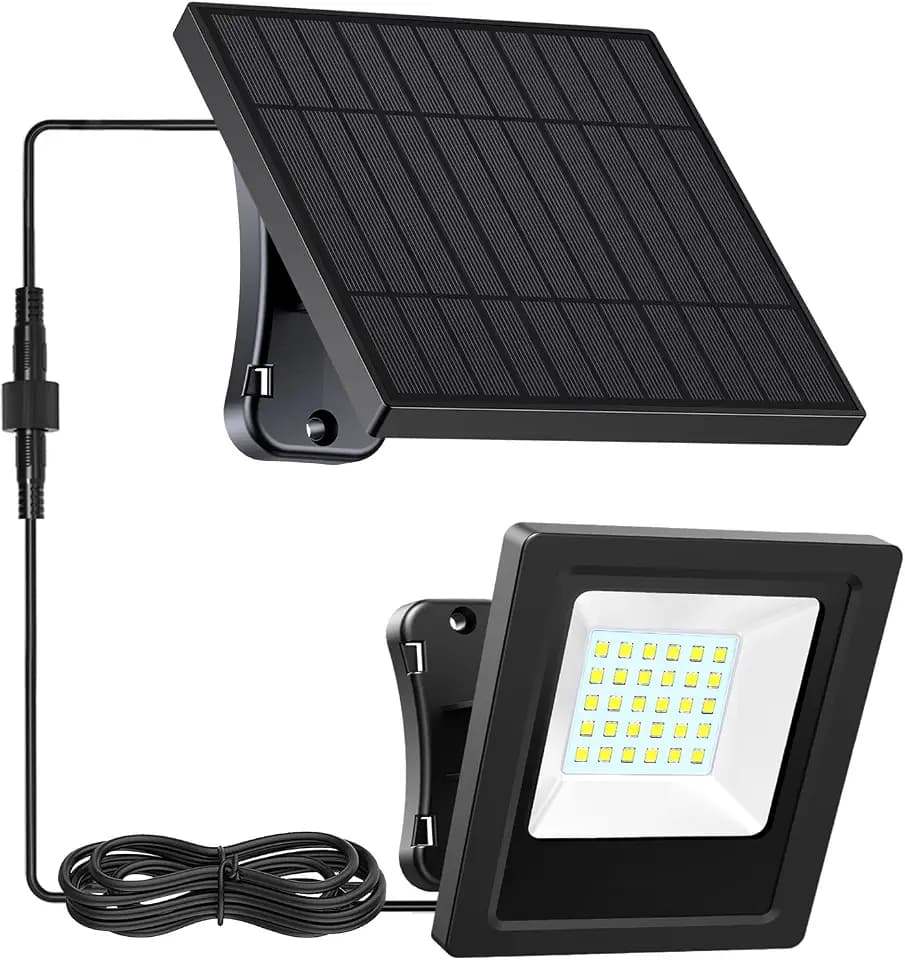 Lightonight Solar Lights Outdoor 1 Pack, 6500K Cool White