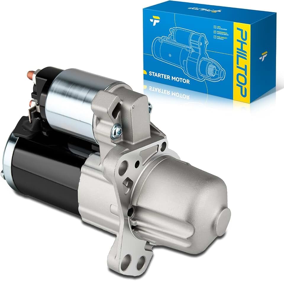PHILTOP Starter Motor 17986N 1.4KW Fit for 2008-2017 Buick Enclave V6 3.6L