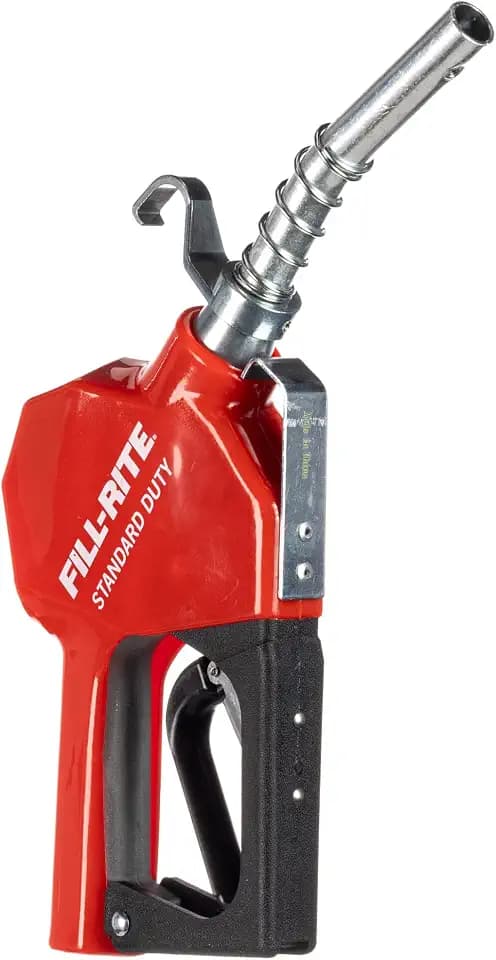Fill-Rite SDN075RAN ¾" 3 to 15 GPM Automatic Standard Duty Fuel Transfer Nozzle, Red - For Gasoline, Diesel, Biodiesel up to B20, E15 & Kerosene