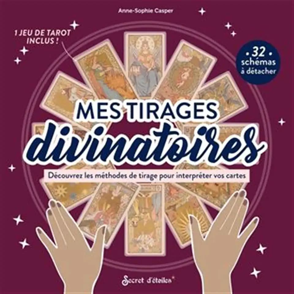 Mes tirages divinatoires: Avec 1 mini-tarot à détacher