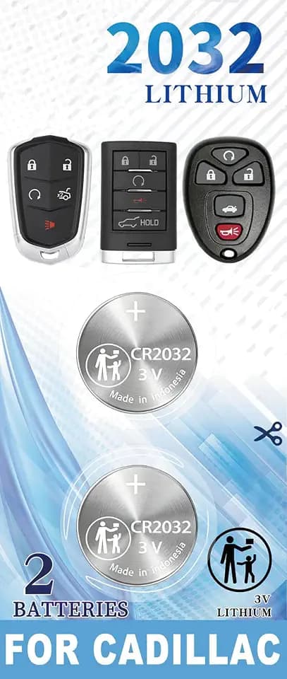 Key Fob Battery Replacement for Cadillac Remote (Check Fitment Guide)