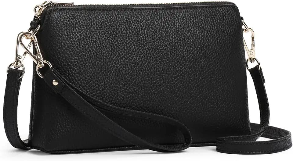 GAEKEAO Small Crossbody Bags for Women RFID Wristlet Clutch Wallet Purses