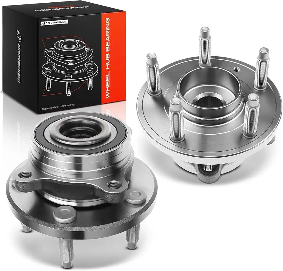 A-Premium 2 x Wheel Bearing and Hub Assembly with 5-Lug