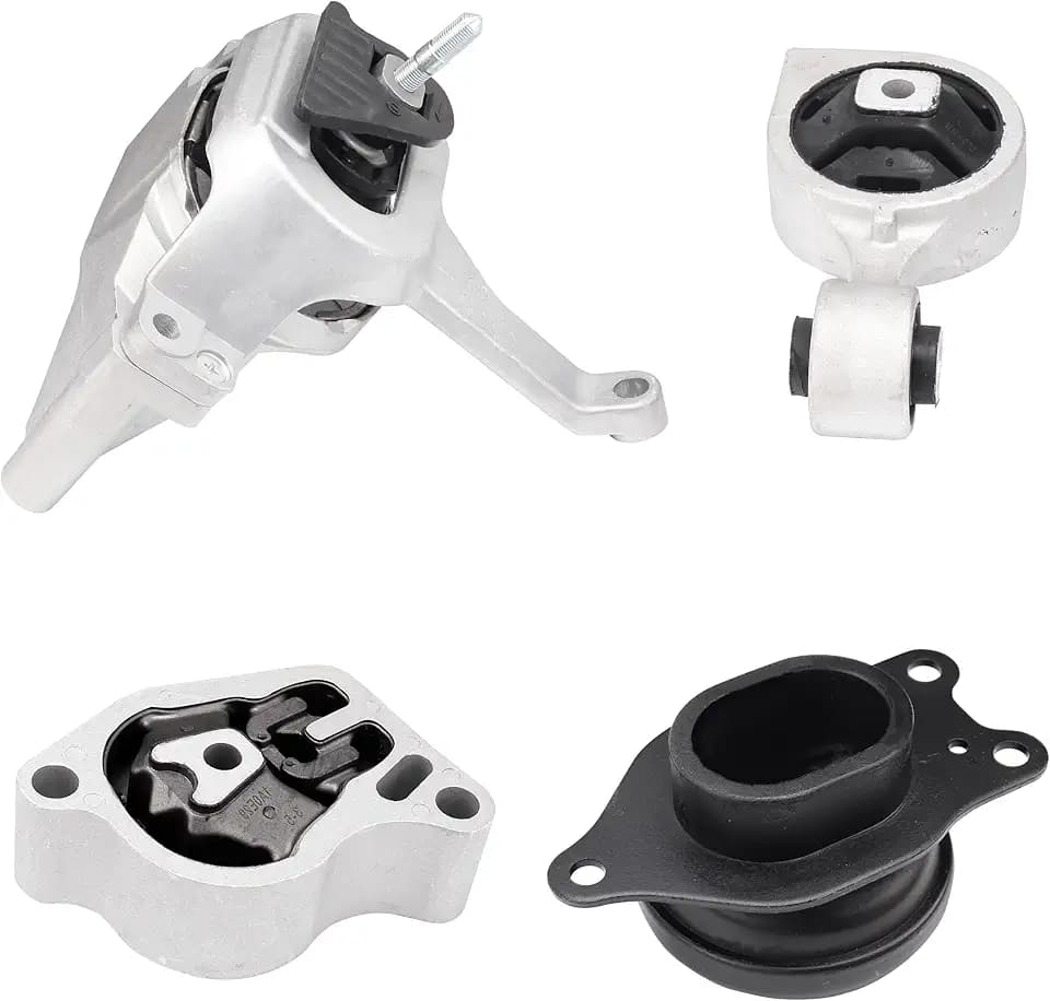 Loongrie Engine Motor Mount Compatible with 2007-2017 Altima 2.5L Auto Transmission, Replace OE A4339 A4340 A4350 A4353 4-Piece Set