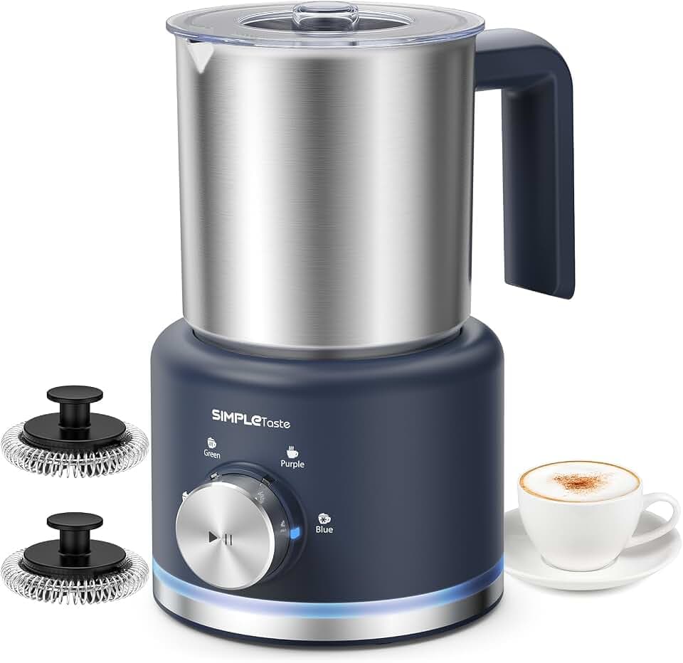 SIMPLETASTE Milchaufschäumer Elektrisch 4-in-1