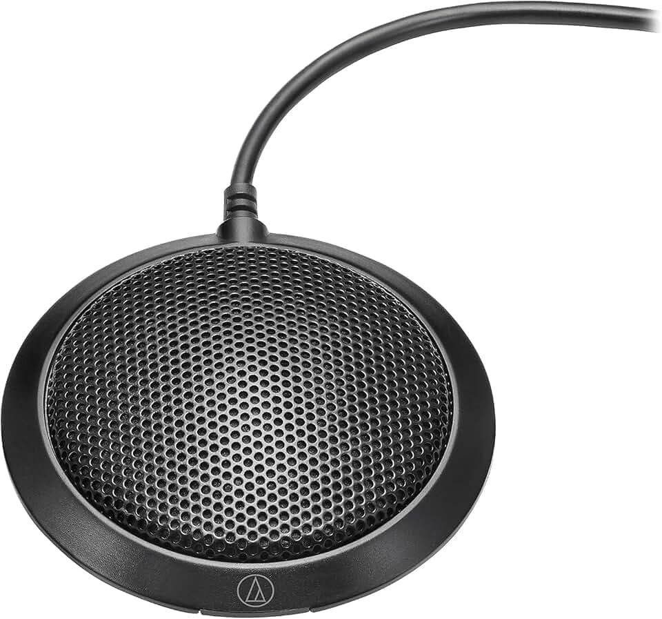 Audio-Technica ATR4697-USB Grenzflächenkondensatormikrofon Mit Kugelcharakteristik Schwarz
