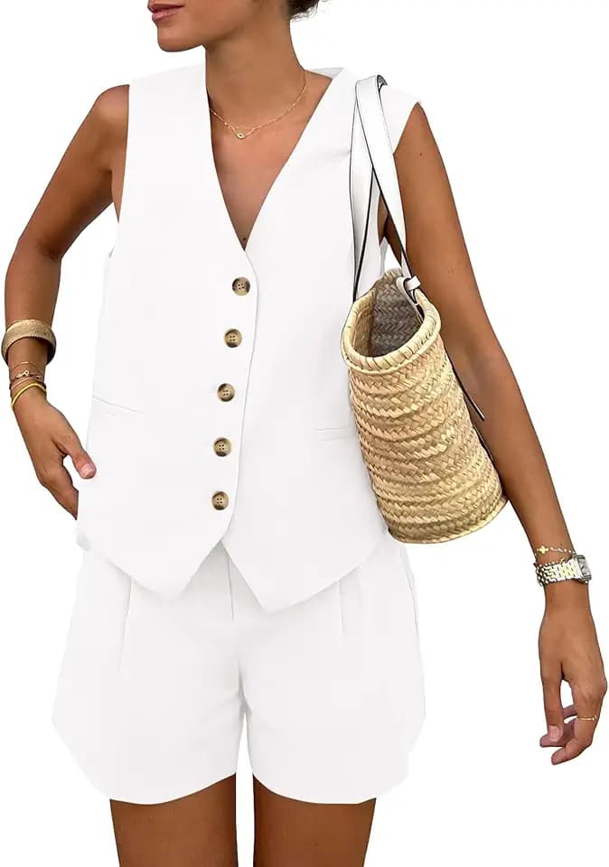 PRETTYGARDEN Women's Summer Two Piece Outfits Sets