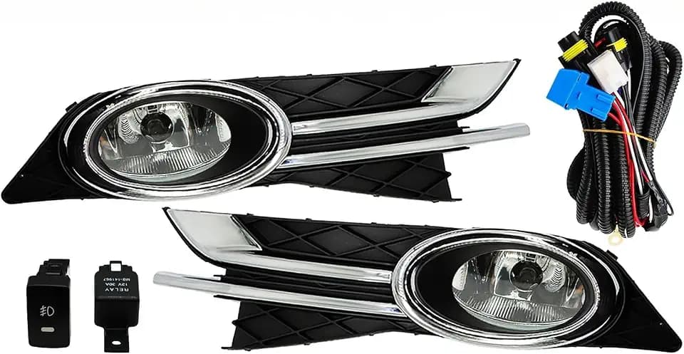 Fog Light Assembly Compatible with Odyssey Van 4-Door 2014-2017