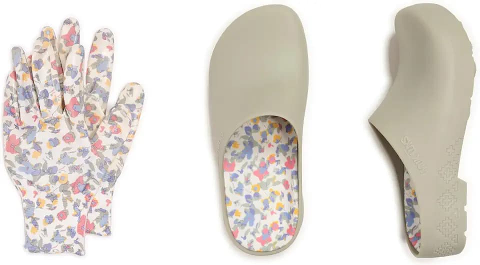 MUK LUKS Women’s Garden Clogs and Gloves Sets