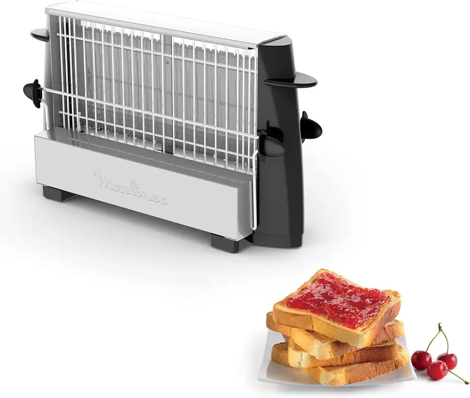 Moulinex A15453 Toaster, Schwarz