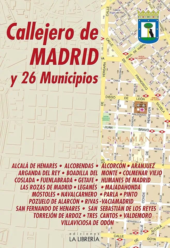 Callejero de Madrid y 26 municipios