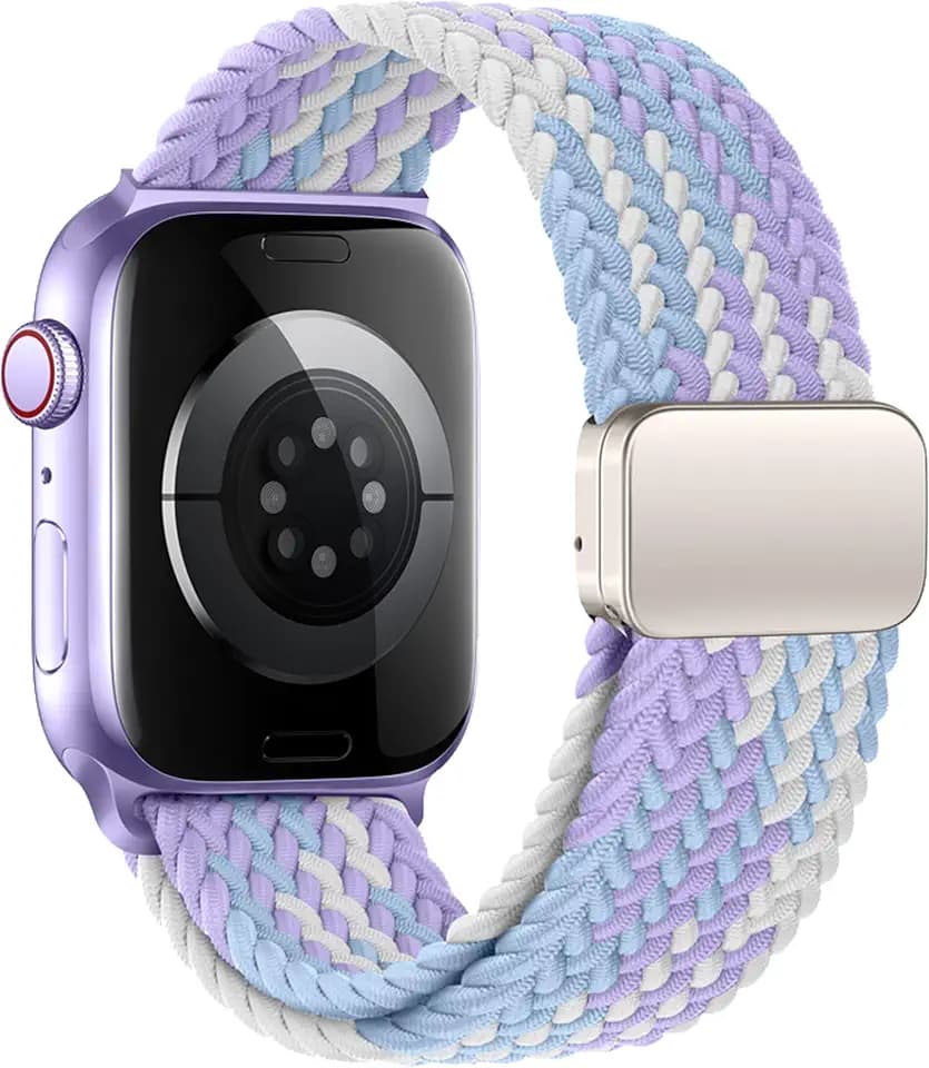 Mazoft Braided Bands With Magnetic Clasp Compatible with Apple Watch Band