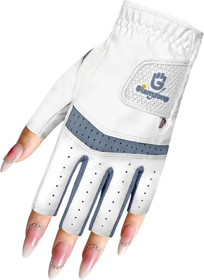 Womens Golf Glove for Left or Right Hand 1 Pack, Breathable Lightweight Ladies Golf Glove with Non-Slip Grip for Women Golfers