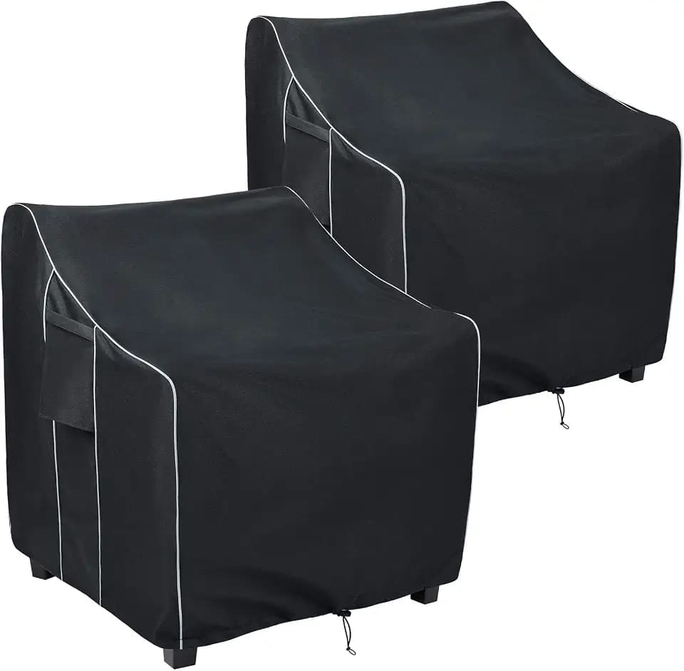 FORSPARK Patio Furniture Chair Covers Waterproof, Heavy-Duty Outdoor Cover