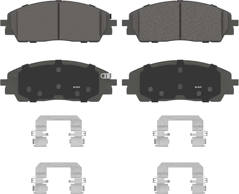 Wagner QuickStop ZD2392 Front Disc Brake Pad Set Ceramic for Kia Carnival