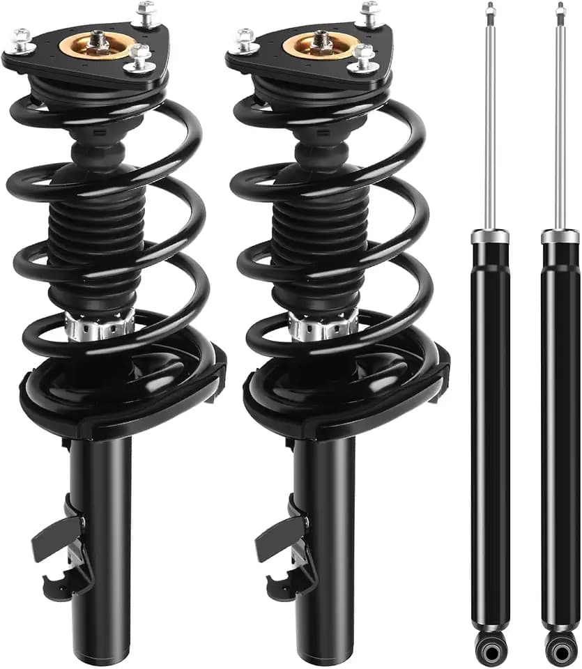 SCITOO Front Rear Complete Shock and Strut Assembly for 2012-2013 for Focus