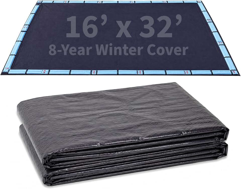 Blue Wave Arctic Armor 16x32-ft Rectangular In-Ground Pool Winter Cover