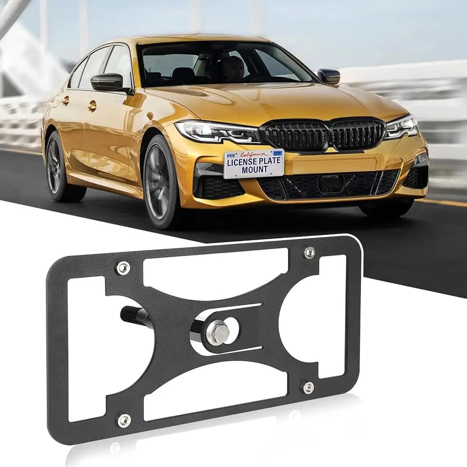 License Plate Mount Fits BMW 3 Series [G20] 2019-2022 (G20 pre-LCI)