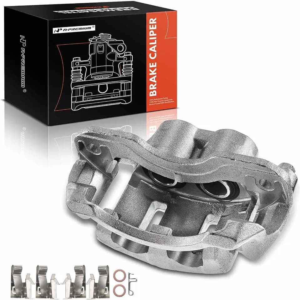 A-Premium Front Left Driver Disc Brake Caliper with Bracket