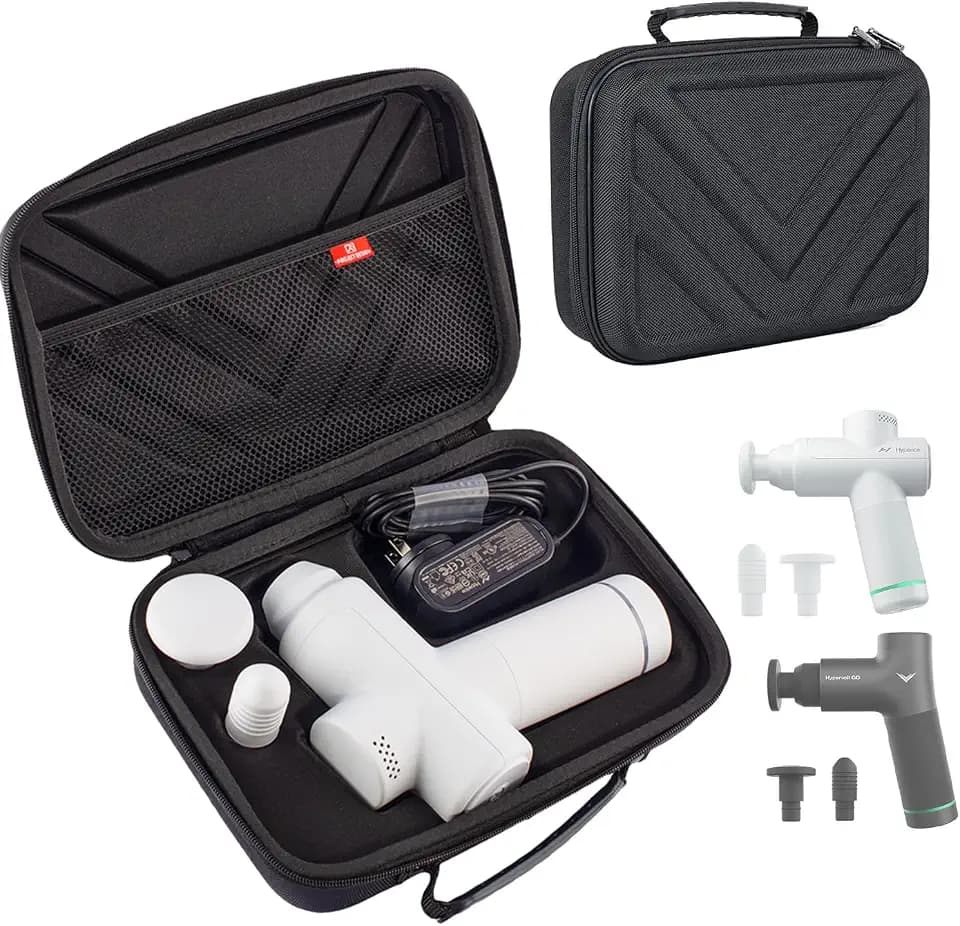 Travel Carrying Case Compatible with Hyperice Hypervolt Go 2/Hypervolt Go
