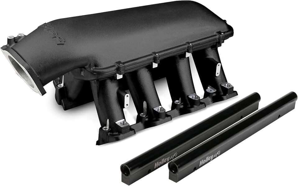 Holley 300-122BK Left Side Hi-Ram Modular Intake System