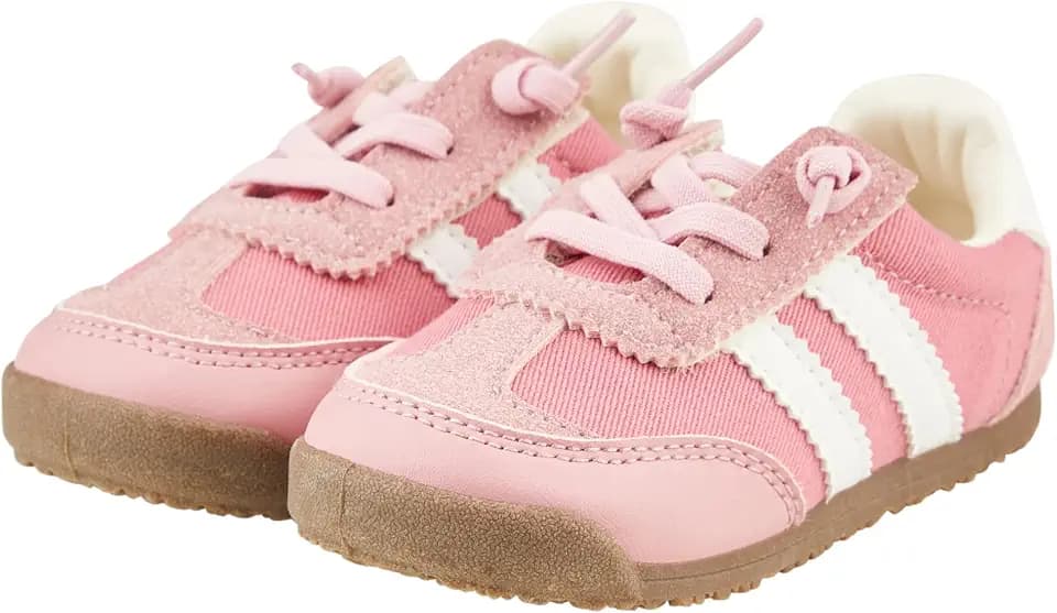 Sterntaler Sneaker Uni – Baby- & Kinderschuh mit Klettverschluss, Logo, Rutschfester Sohle, Oberstoff aus Polyurethan & Baumwolle