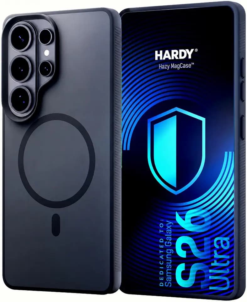 H HARDY für Samsung Galaxy S26 Ultra, stoßfeste Handyhülle mit Kameraschutz