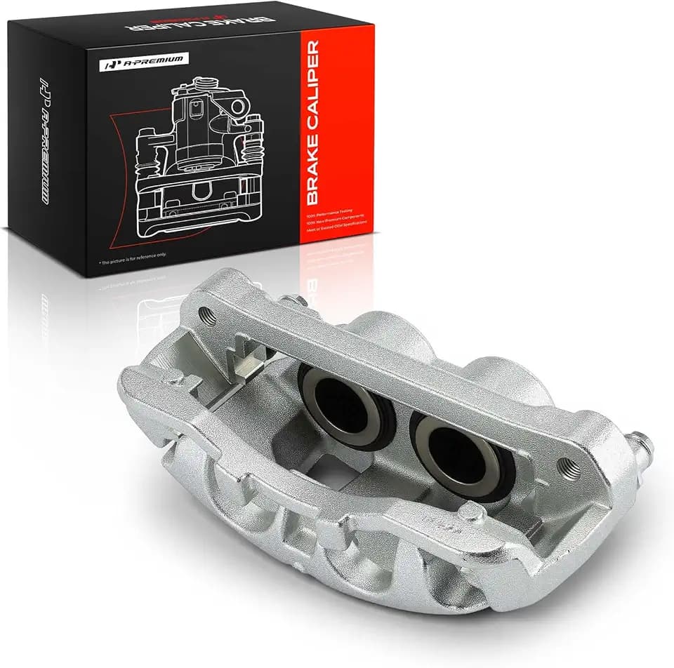 A-Premium Front Right Passenger Disc Brake Caliper with Bracket