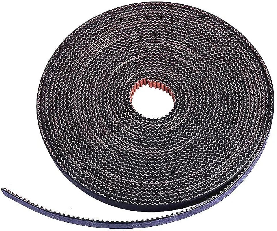Super Print GT2 Zahnriemen 6mm,GT2 Riemen 6mm,3D-Drucker GT2 Timing Belt 10M 6mm Width Non-Slip Version,for Prusa Ender 3 CR-10 3D Printer ect.(10M)
