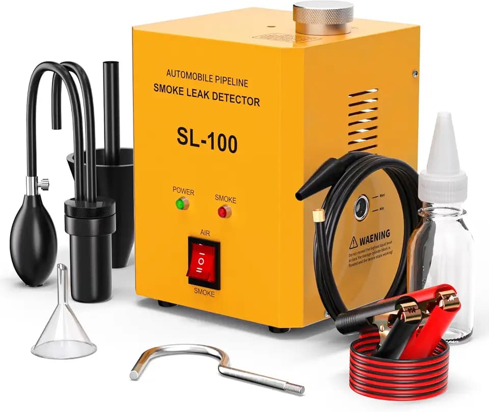 GODIAG SL100 12V Rauchprüfgerät mit integrierter Luftpumpe für EVAP Gelb