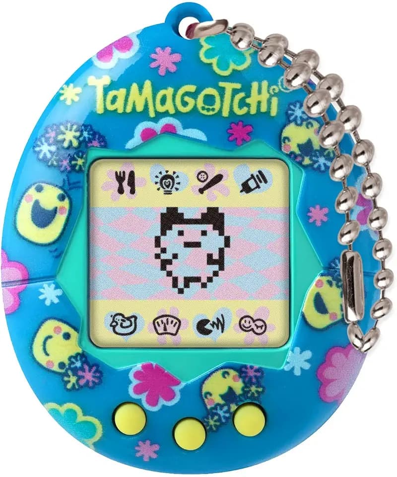 Bandai Tamagotchi Original Tama Smile Virtuelles Tier, Mehrfarbig, 42991, elektronisches Spielzeug ab 8 Jahren