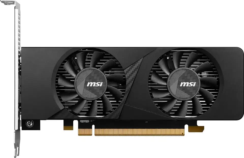 msi Gaming RTX 3050 LP 6G OC Graphics Card (NVIDIA RTX 3050, 96-Bit, Boost Clock: 1492 MHz, 6GB GDDR6 14 Gbps, HDMI/DP, Ampere Architecture)