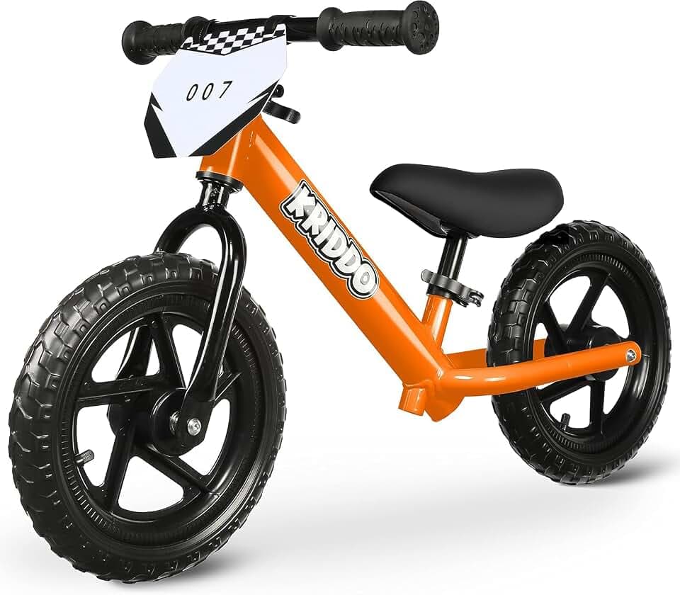 KRIDDO Kinder Laufrad ab 2 Jahren, verstellbares Balance Bike für 2–5 Jahre